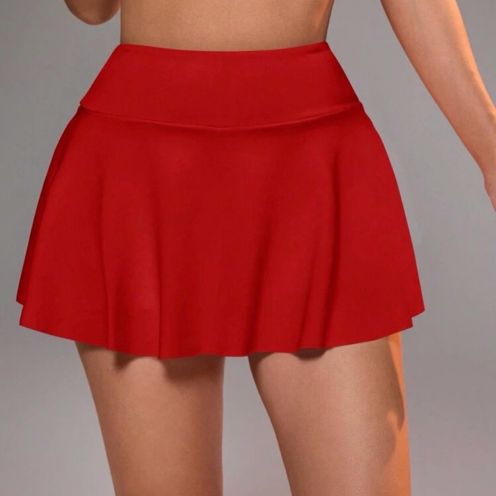 Red Mini Skirt